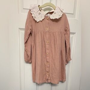 H&M Kids Dress with Lace Collar